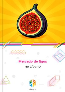 Mercado de figos no Líbano