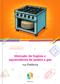 Mercado de fogões e aquecedores de pratos a gás na Polônia