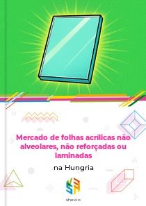 Mercado de folhas acrílicas não alveolares, não reforçadas ou laminadas na Hungria