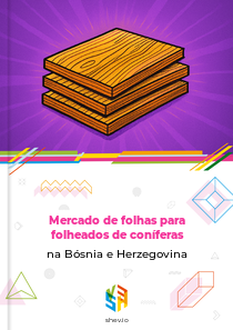 Mercado de folhas para folheados de coníferas na Bósnia e Herzegovina