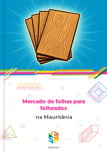 Mercado de folhas para folheados na Mauritânia