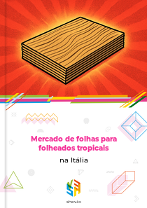 Mercado de folhas para folheados tropicais na Itália