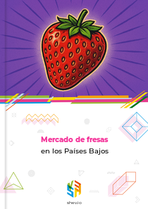 Mercado de fresas en los Países Bajos