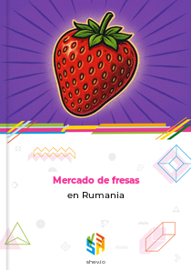 Mercado de fresas en Rumania