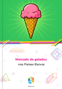 Mercado de gelados nos Países Baixos