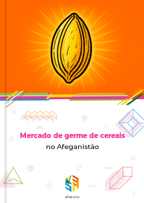 Mercado de germe de cereais no Afeganistão