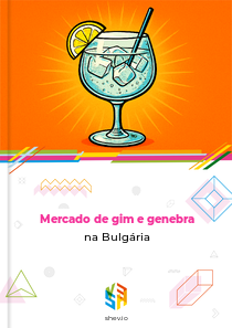 Mercado de gim e genebra na Bulgária
