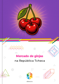 Mercado de ginjas na República Tcheca