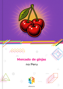 Mercado de ginjas no Peru