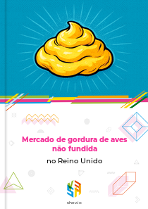 Mercado de gordura de aves não fundida no Reino Unido