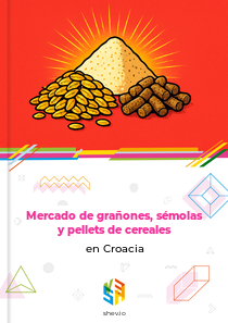 Mercado de grañones, sémolas y pellets de cereales en Croacia