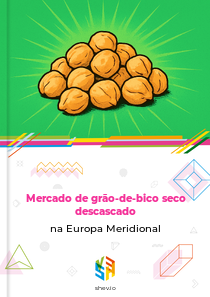 Mercado de grão-de-bico seco descascado na Europa Meridional