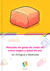 Mercado de grasa de cerdo sin carne magra y grasa de ave en Antigua y Barbuda