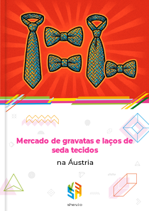 Mercado de gravatas e laços de seda tecidos na Áustria