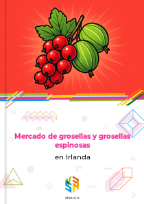 Mercado de grosellas y grosellas espinosas en Irlanda