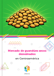 Mercado de guandúes secos desvainados en Centroamérica