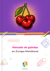 Mercado de guindas en Europa Meridional