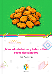 Mercado de habas y haboncillos secos desvainados en Austria