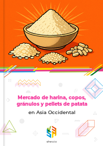 Mercado de harina, copos, gránulos y pellets de patata en Asia Occidental