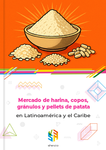 Mercado de harina, copos, gránulos y pellets de patata en Latinoamérica y el Caribe