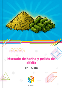 Mercado de harina y pellets de alfalfa en Rusia