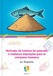 Mercado de harinas de pescado o mariscos impropias para el consumo humano en España