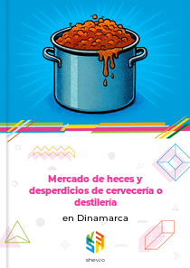 Mercado de heces y desperdicios de cervecería o destilería en Dinamarca