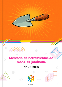 Mercado de herramientas de mano de jardinería en Austria