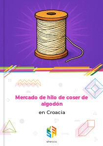 Mercado de hilo de coser de algodón en Croacia