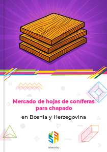 Mercado de hojas de coníferas para chapado en Bosnia y Herzegovina