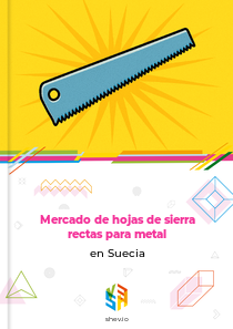 Mercado de hojas de sierra rectas para metal en Suecia