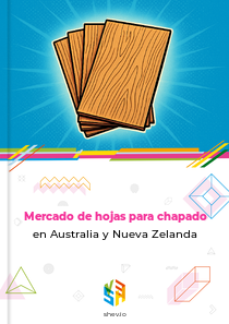 Mercado de hojas para chapado en Australia y Nueva Zelanda
