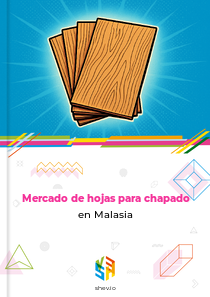 Mercado de hojas para chapado en Malasia
