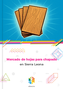 Mercado de hojas para chapado en Sierra Leona