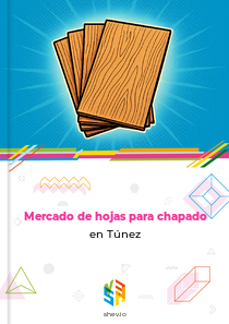 Mercado de hojas para chapado en Túnez