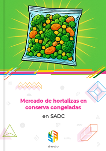 Mercado de hortalizas en conserva congeladas en SADC