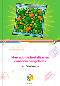 Mercado de hortalizas en conserva congeladas en Vietnam