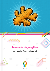 Mercado de jengibre en Asia Sudoriental