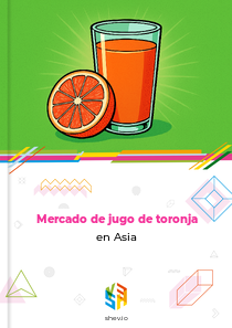 Mercado de jugo de toronja en Asia