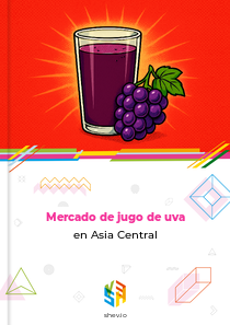 Mercado de jugo de uva en Asia Central