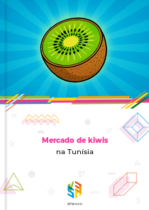 Mercado de kiwis na Tunísia