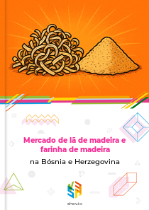 Mercado de lã de madeira e farinha de madeira na Bósnia e Herzegovina