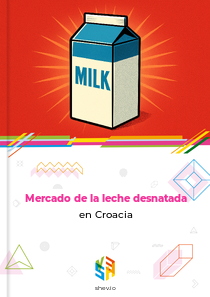 Mercado de la leche desnatada en Croacia
