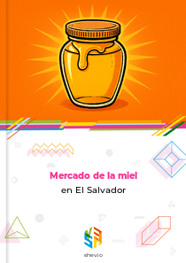 Mercado de la miel en El Salvador