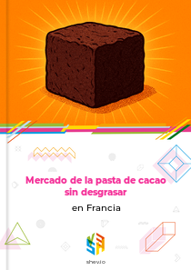 Mercado de la pasta de cacao sin desgrasar en Francia