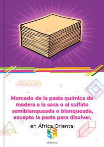 Mercado de la pasta química de madera a la sosa o al sulfato semiblanqueada o blanqueada, excepto la pasta para disolver, en África Oriental