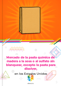 Mercado de la pasta química de madera a la sosa o al sulfato sin blanquear, excepto la pasta para disolver, en los Estados Unidos