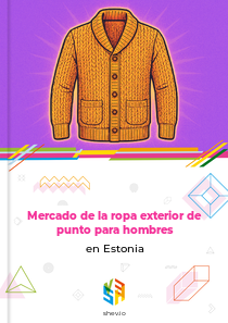Mercado de la ropa exterior de punto para hombres en Estonia