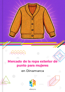 Mercado de la ropa exterior de punto para mujeres en Dinamarca