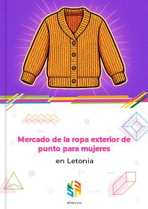 Mercado de la ropa exterior de punto para mujeres en Letonia